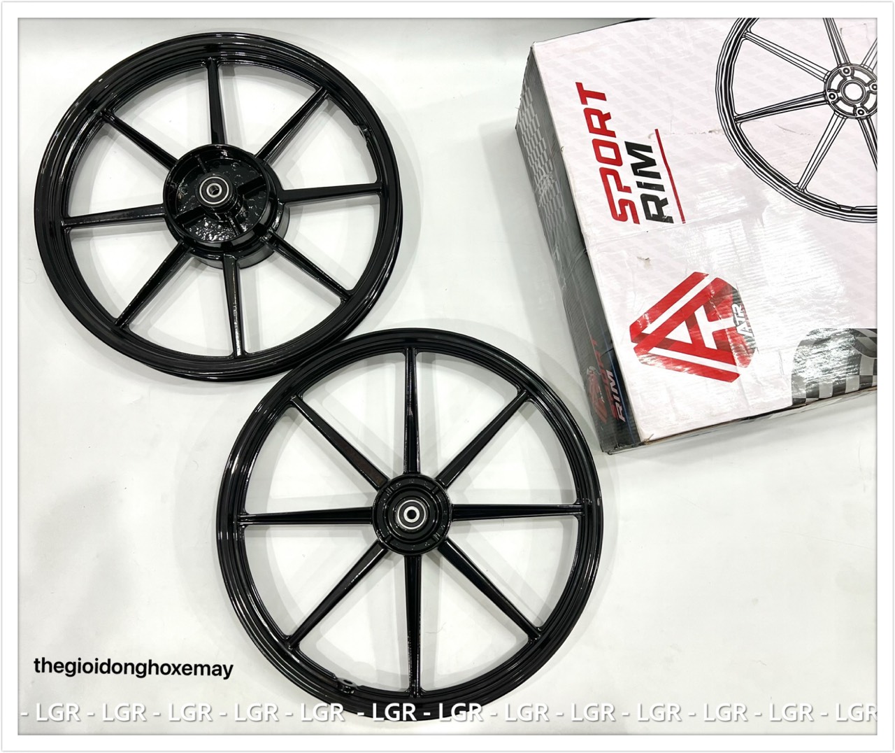 Mâm Enkei ATR 8 Cây Đúc Sirius, Ex2010 Lắp Đặt Như Zin