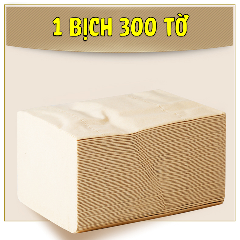 4 Gói khăn giấy gấu trúc Sipiao