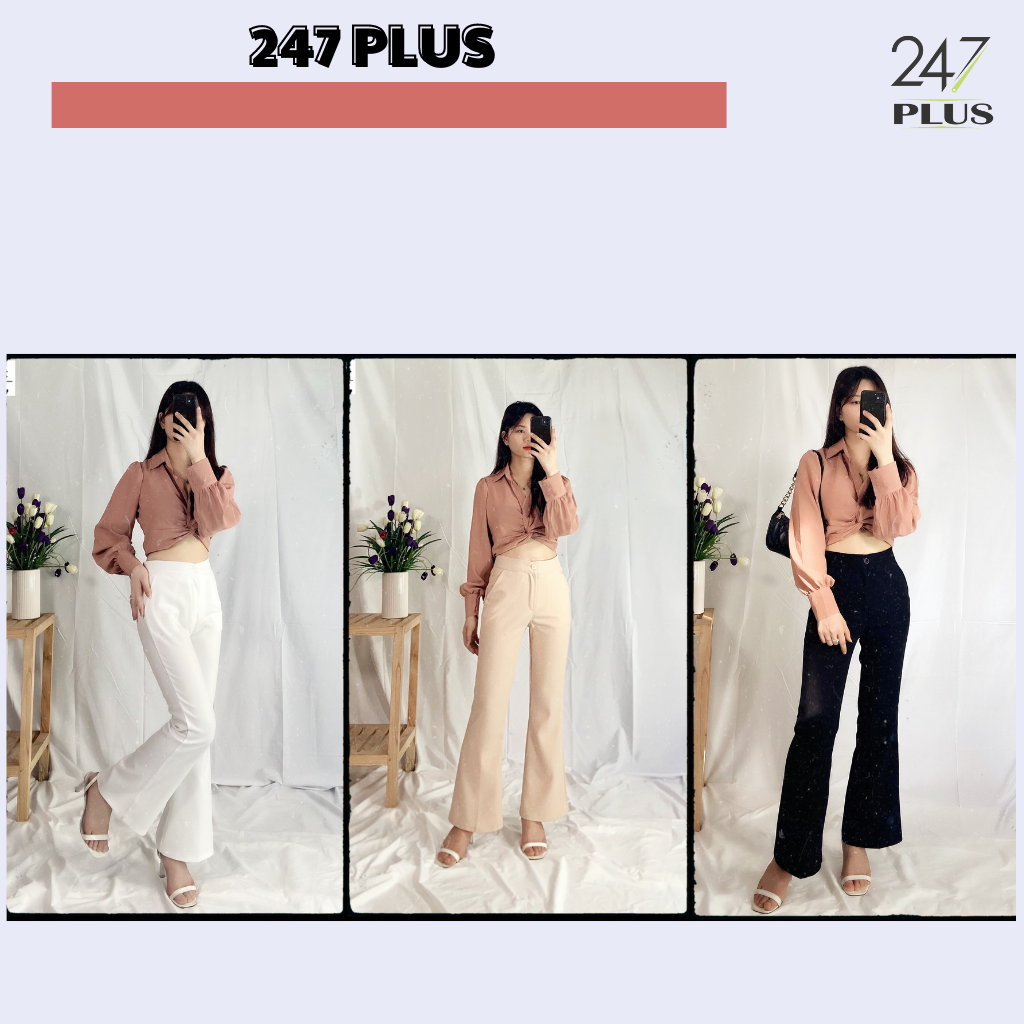 Quần Tây Công Sở Ống Loe 247PLus