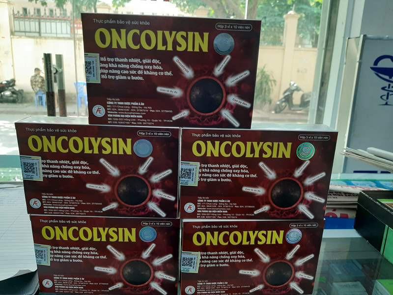Oncolysin ( Hộp 3 vỉ * 10 viên)