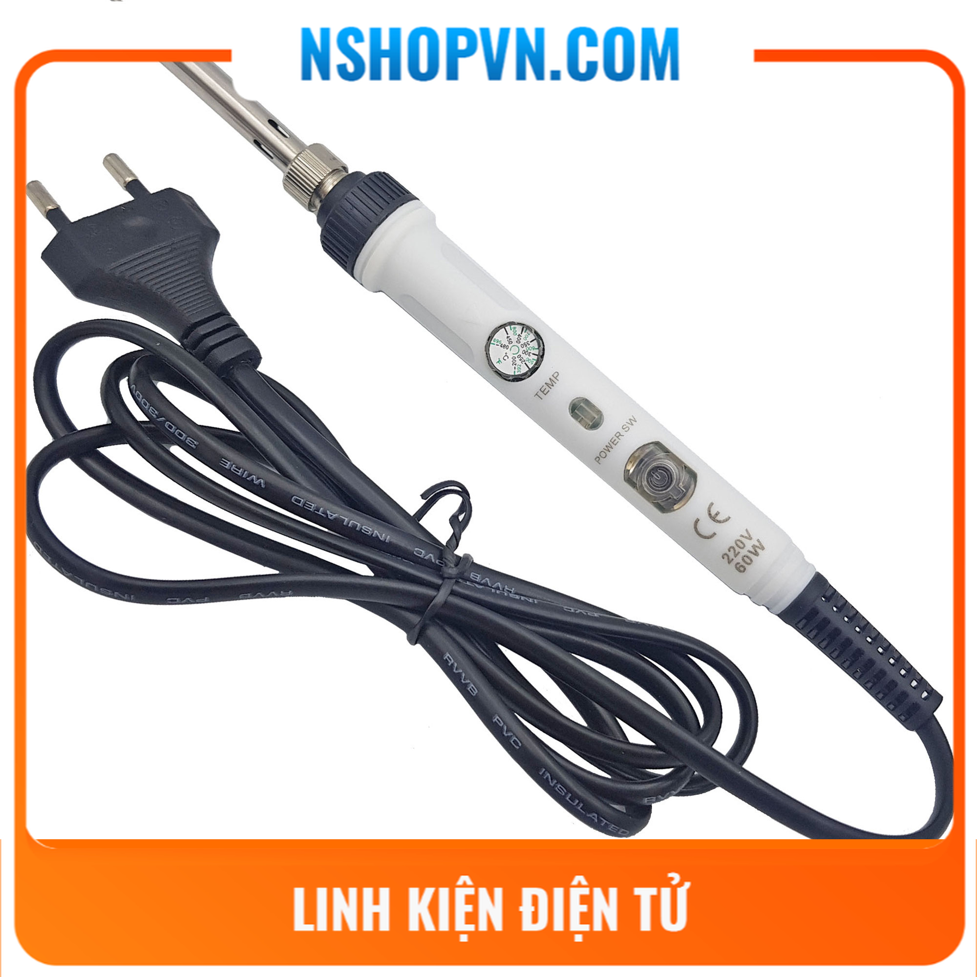 Mỏ hàn điều chỉnh nhiệt độ NO.901 KS801A 60W
