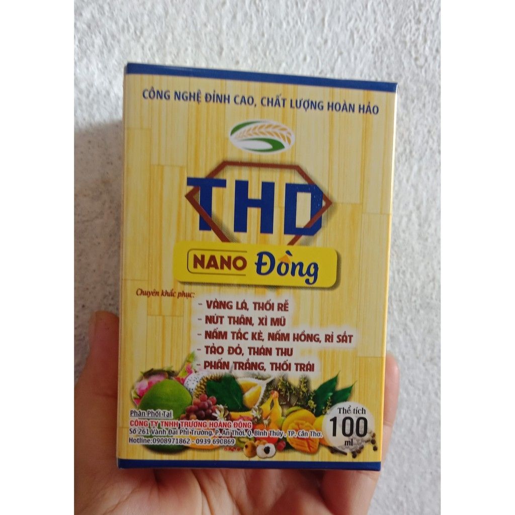 Phân bón sinh học THD NaNo Đồng