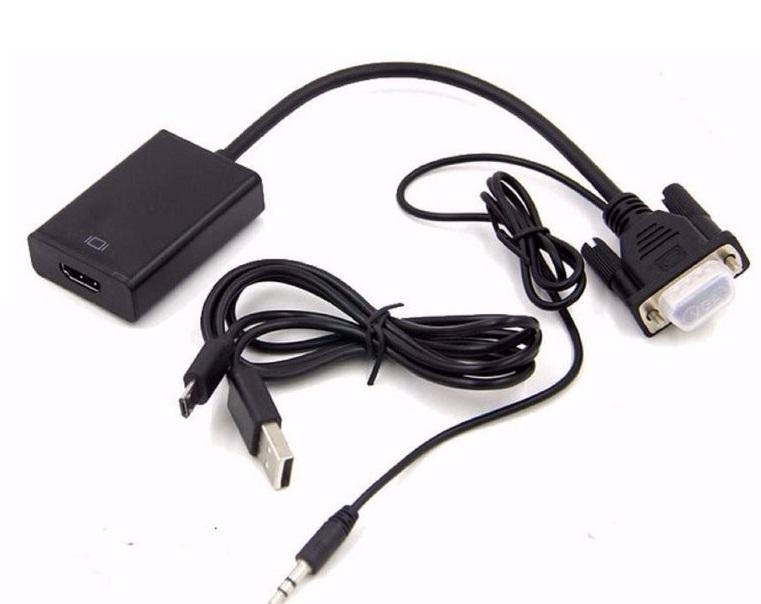 High Quality Vga + Audio to HDMI Conversion Cable