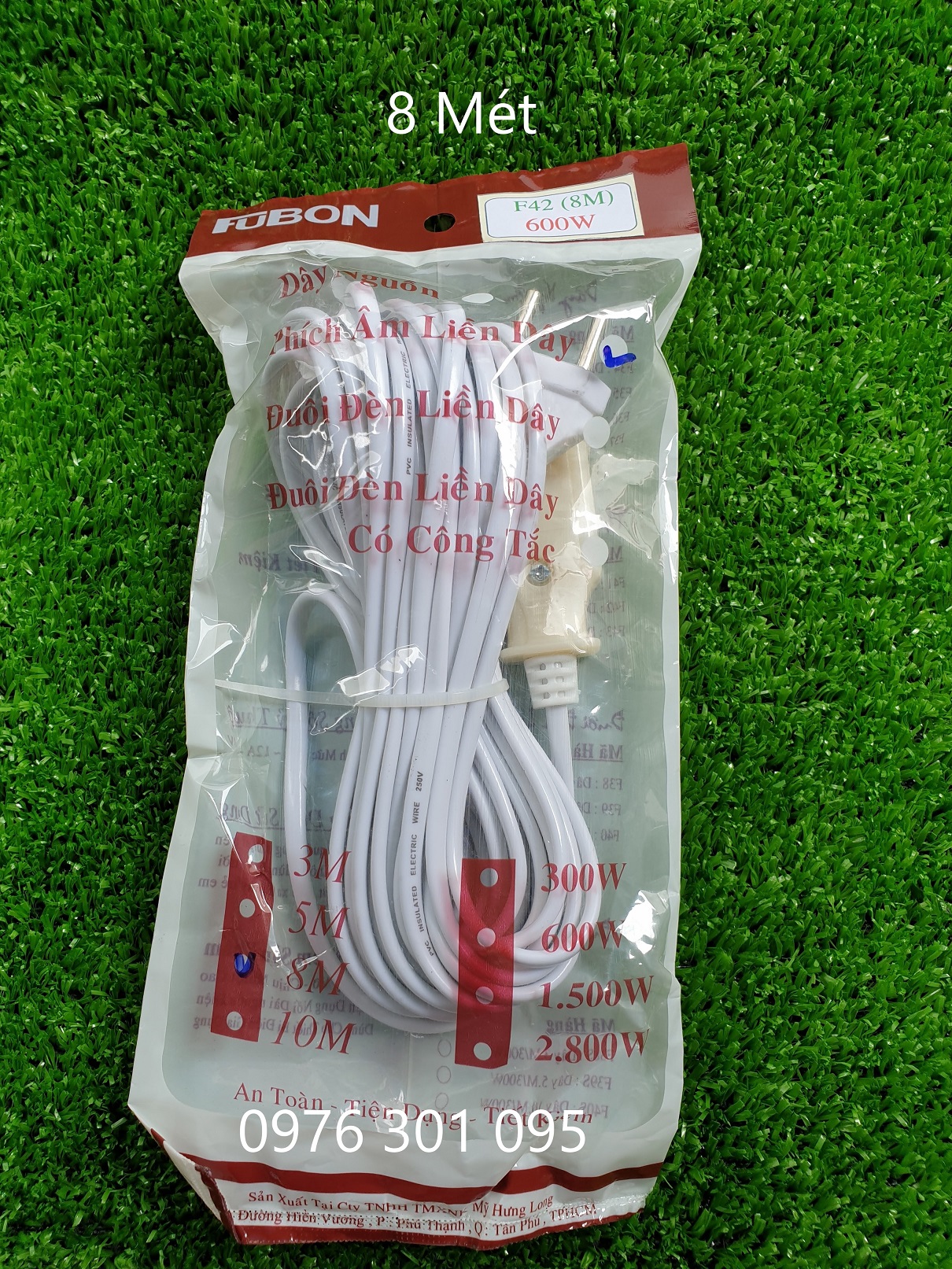 Phích âm liền dây 3m / 5m / 8m / 10m