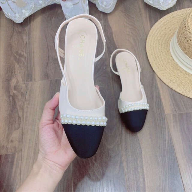 giày sandal nữ đính ngọc hót trend mã A6
