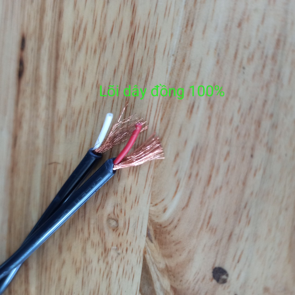 [HCM]Cáp Audio 3.5mm Ra 2 Đầu 6.3mm ( Dài 1.5m ~10m )