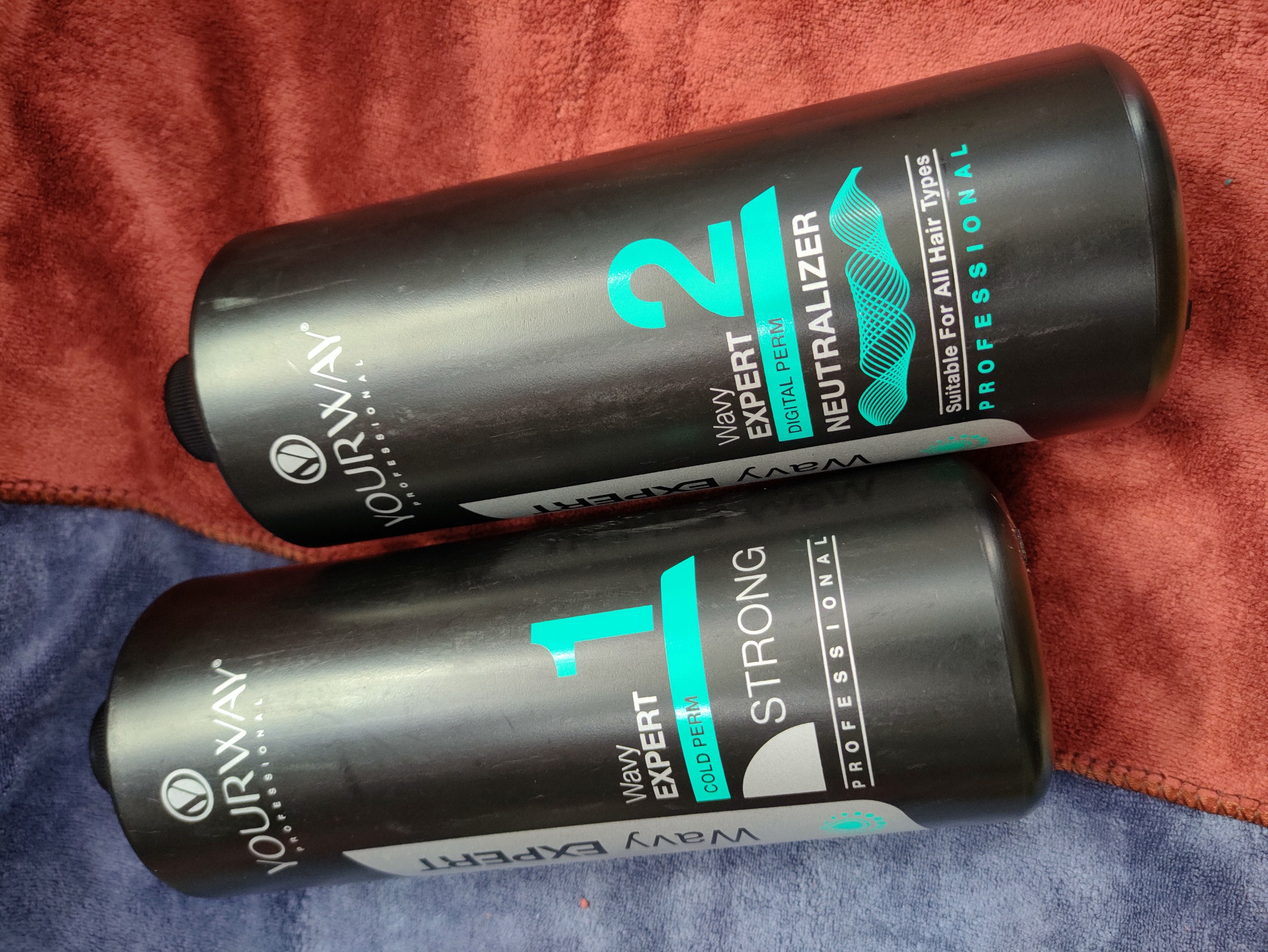 ( 1 cặp ) Uốn lạnh Yourway 1000ml  Strong dành cho tóc khỏe