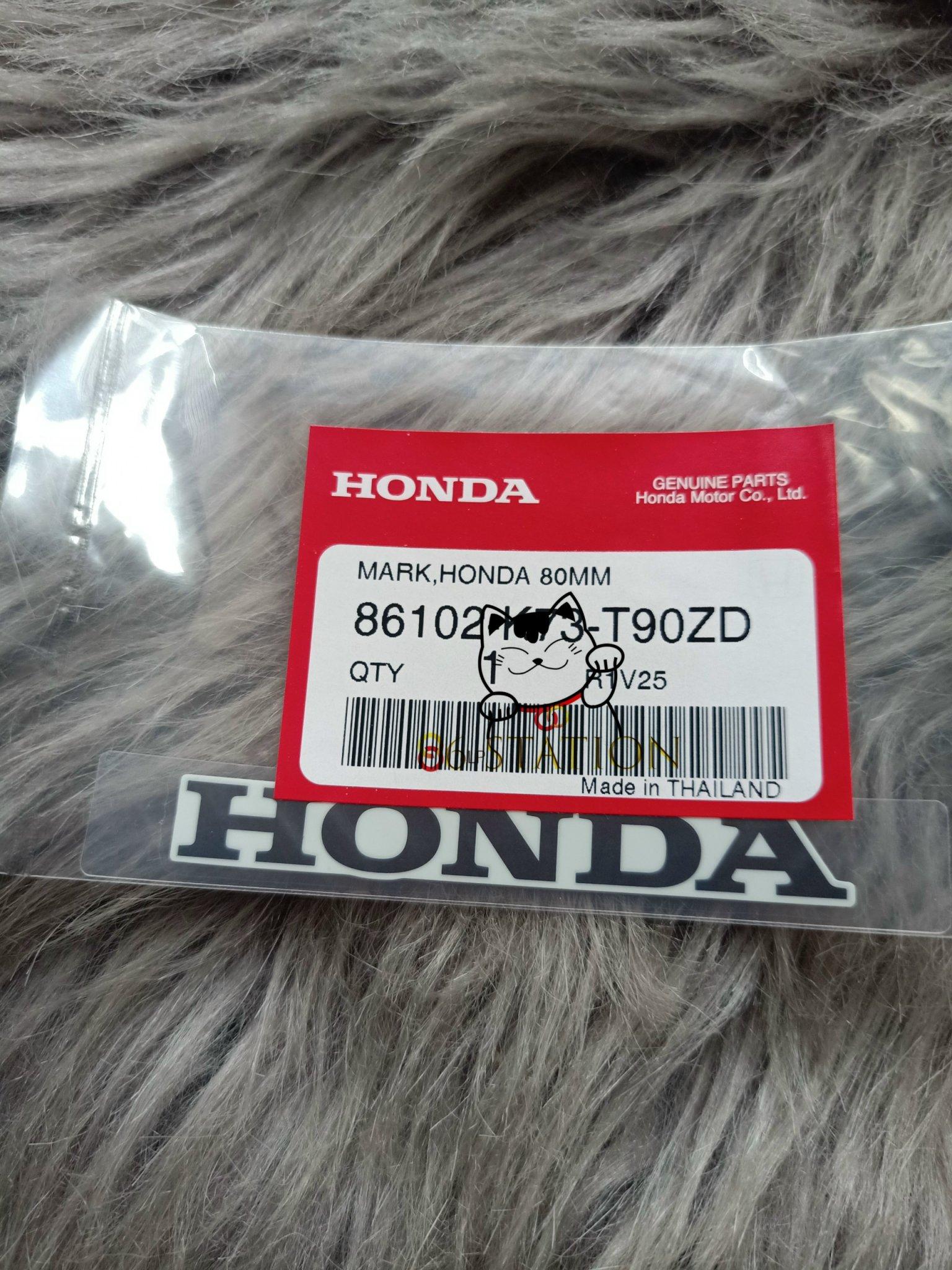 tem honda dán bửng wave 125i màu trắng