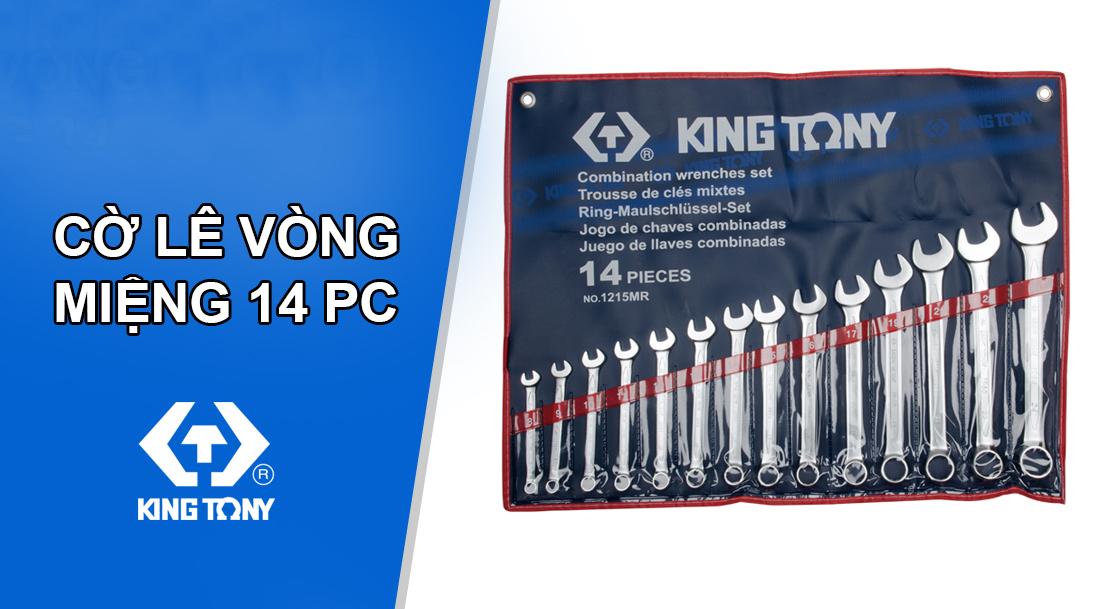 Bộ cờ lê 14 chi tiết Kingtony 1215MR (8-24mm)