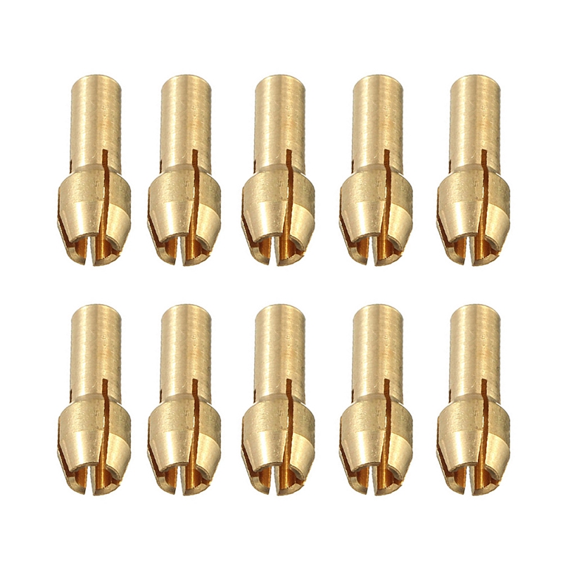 Bộ đầu kẹp mũi khoan bằng đồng chuôi 4.8mm 0.5-3.2mm cho máy mài mini