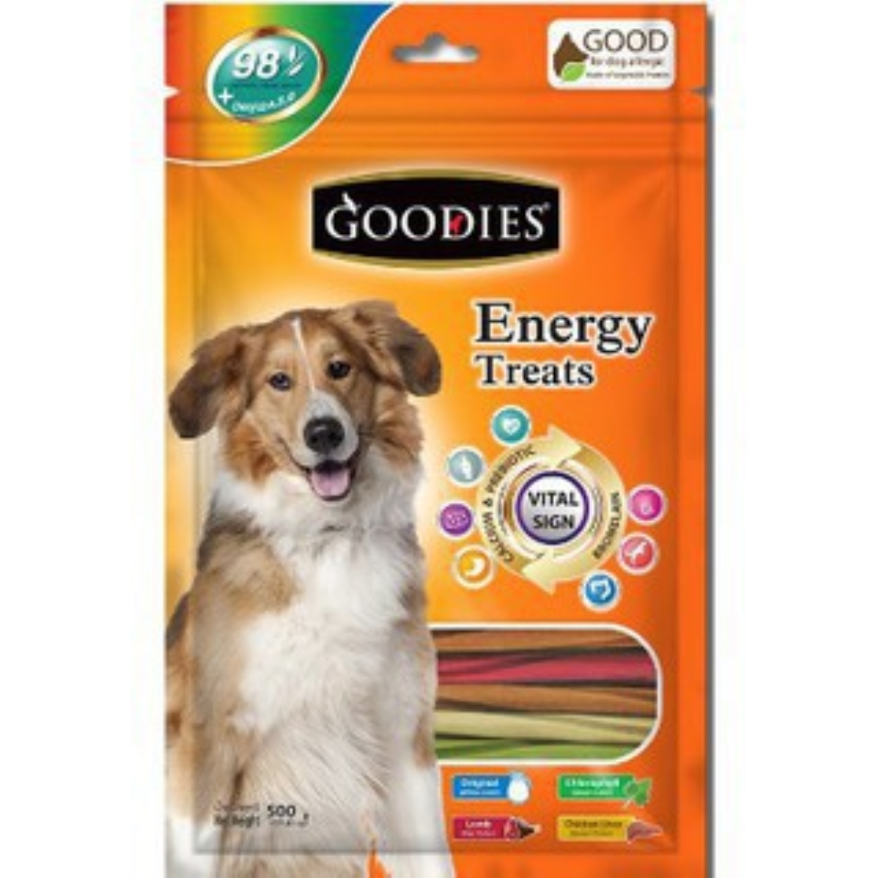 Snack Goodies hỗn hợp gói 500gr