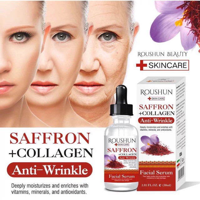Tinh chất Safron Collagen Roushun