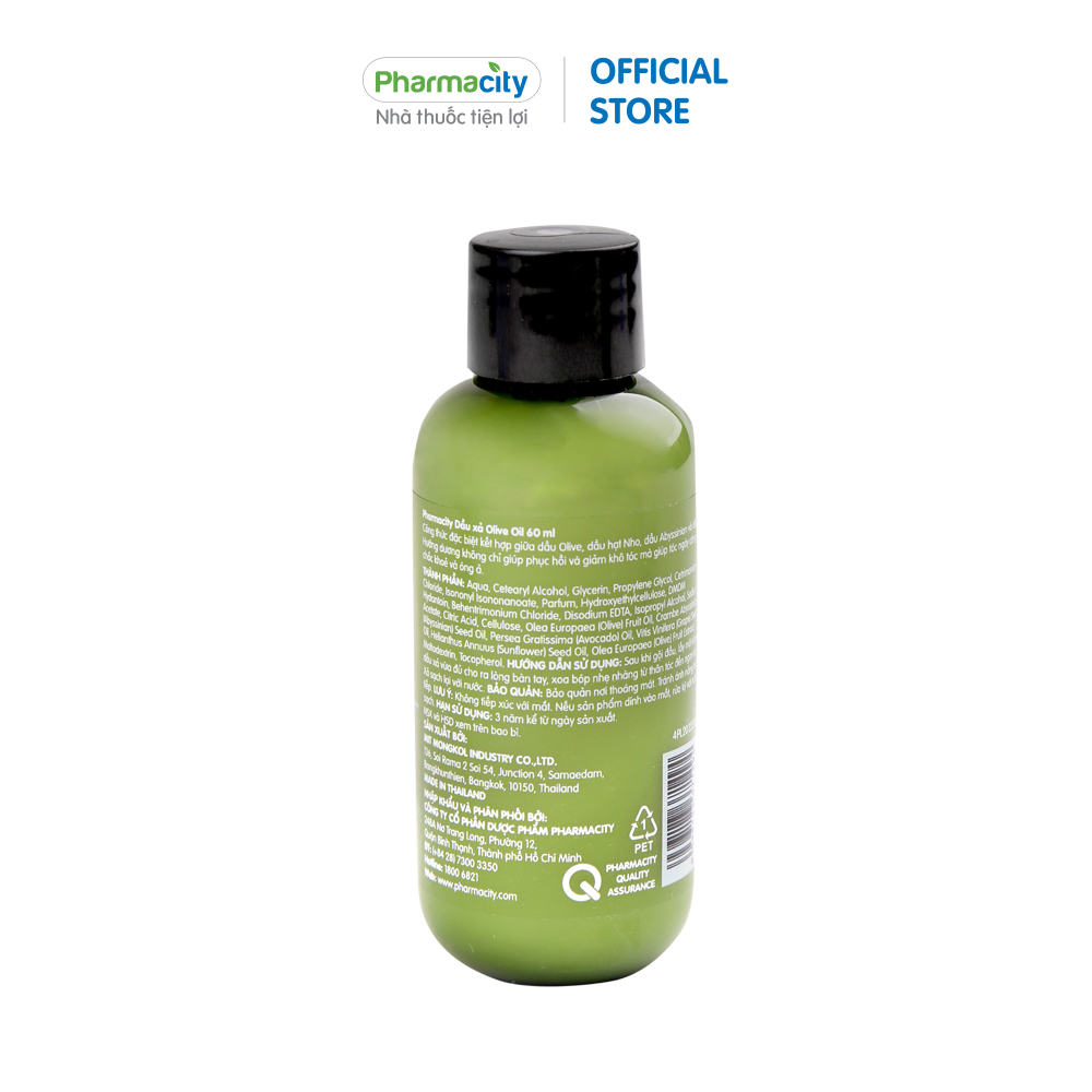 Pharmacity Dầu xả Olive Oil (60 ml)