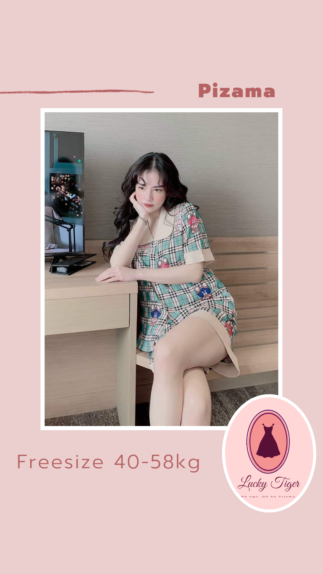 Đồ bộ pijama lụa ngủ Mango mặc nhà quần đùi bigsize cao cấp
