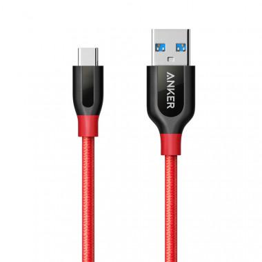 [HCM]Cáp sạc nhanh Micro USB Anker PowerLine Đỏ