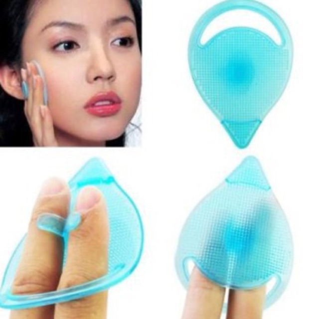[HCM]Miếng rửa mặt massage trị mụn đầu đen silicon