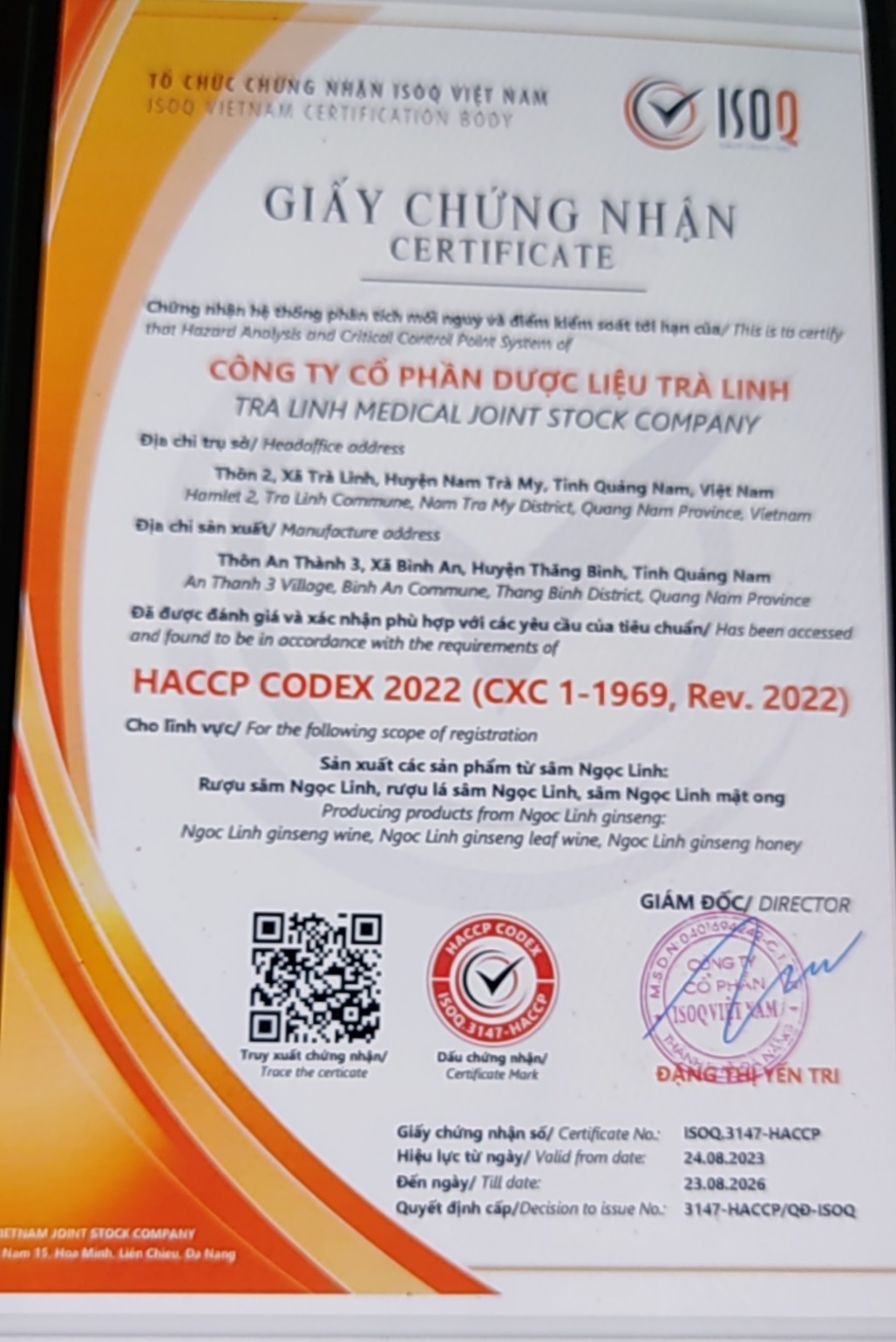 Sâm Ngọc Linh ngâm mật ong Rừng_COMBO