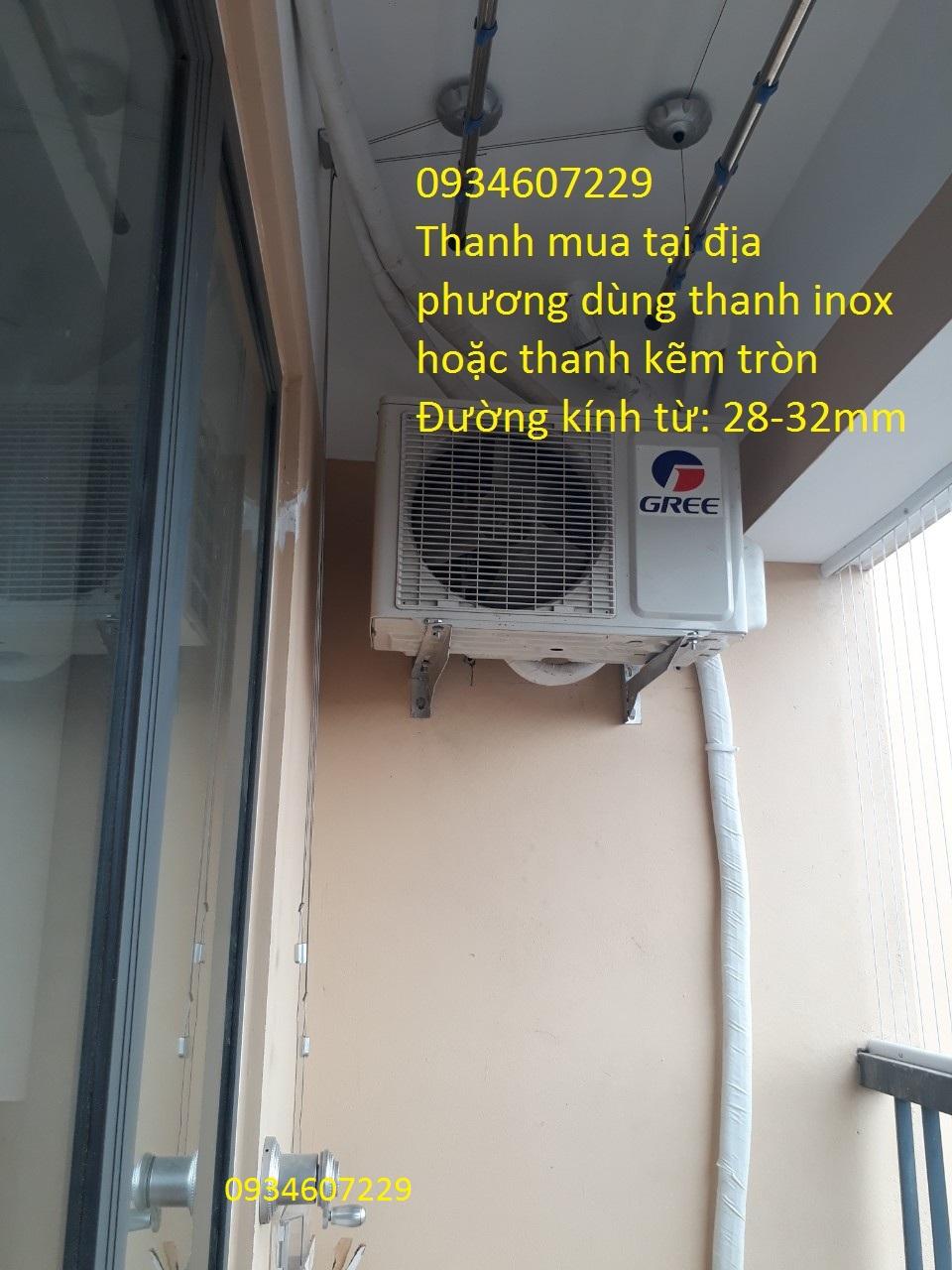 Bộ linh kiện giàn phơi thông minh