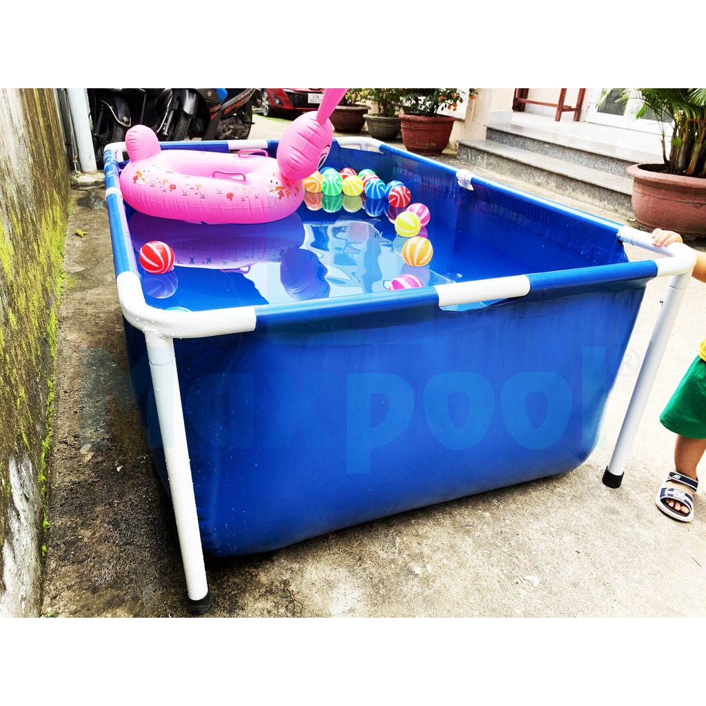 Bể bơi cao cấp Maxpool 1.6x1x0.6m