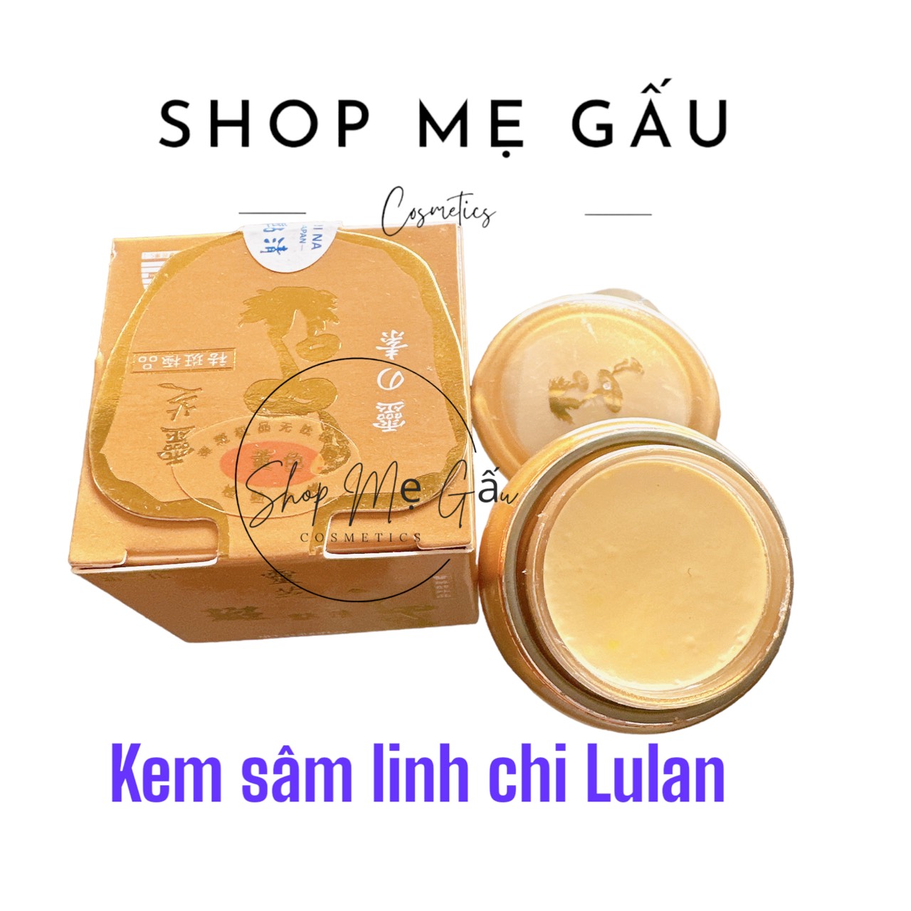 Kem trắng da sâm linh chi Lulanjina 50g