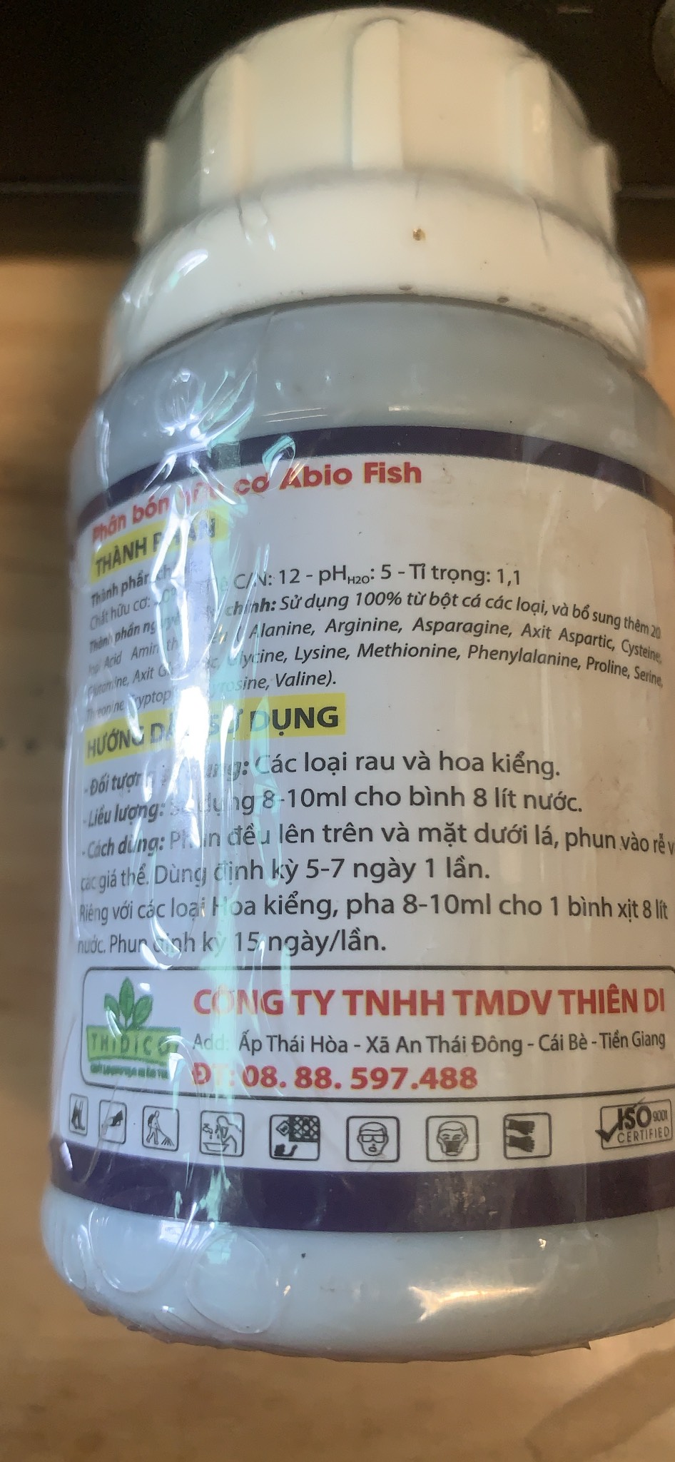 Đạm Cá Mỹ Bio Fish không mùi 100ml
