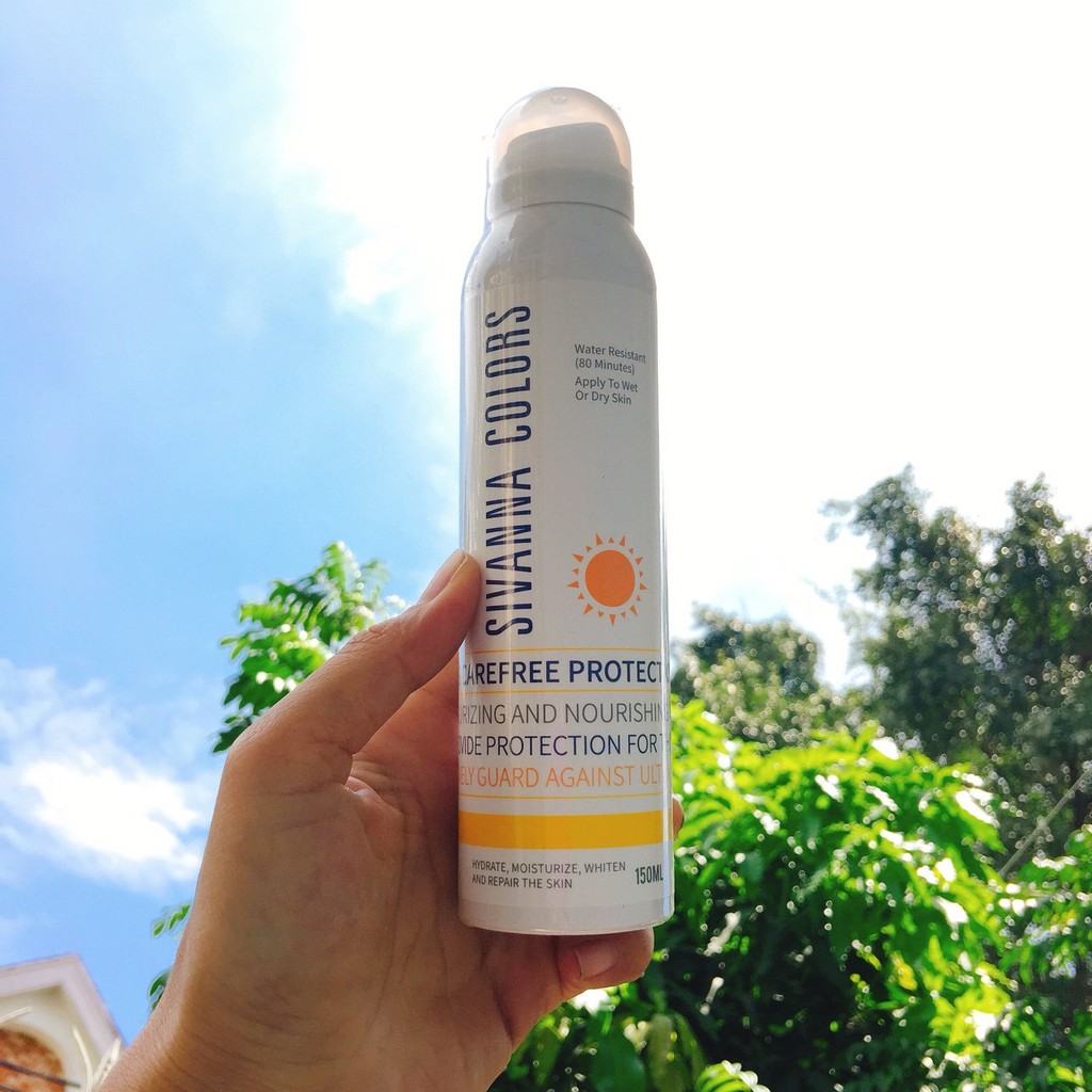 Xịt chống nắng sivanna 150ml