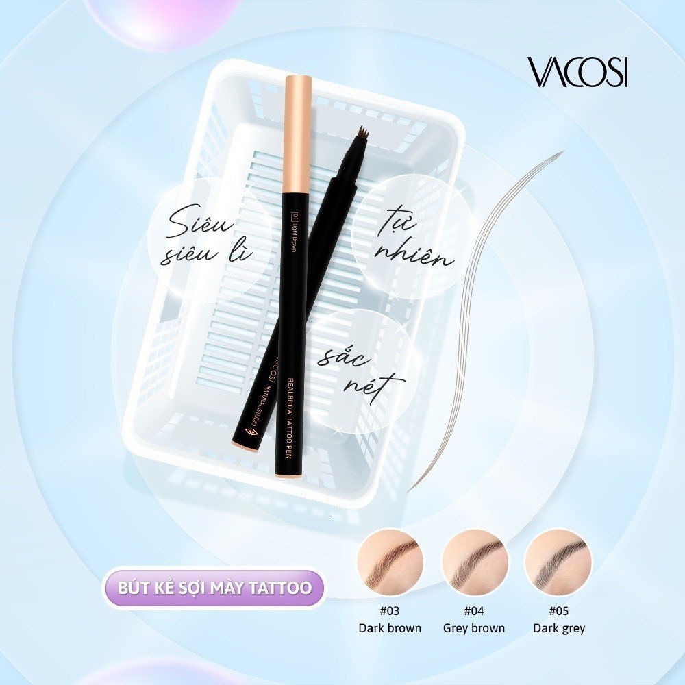 Vacosi Natural Studio Real Brow Tattoo Pen 1.3g