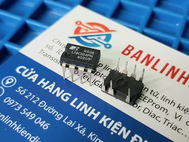 Combo 3 chiếc LNK364PN, LNK364P, LNK364 IC nguồn DIP-7