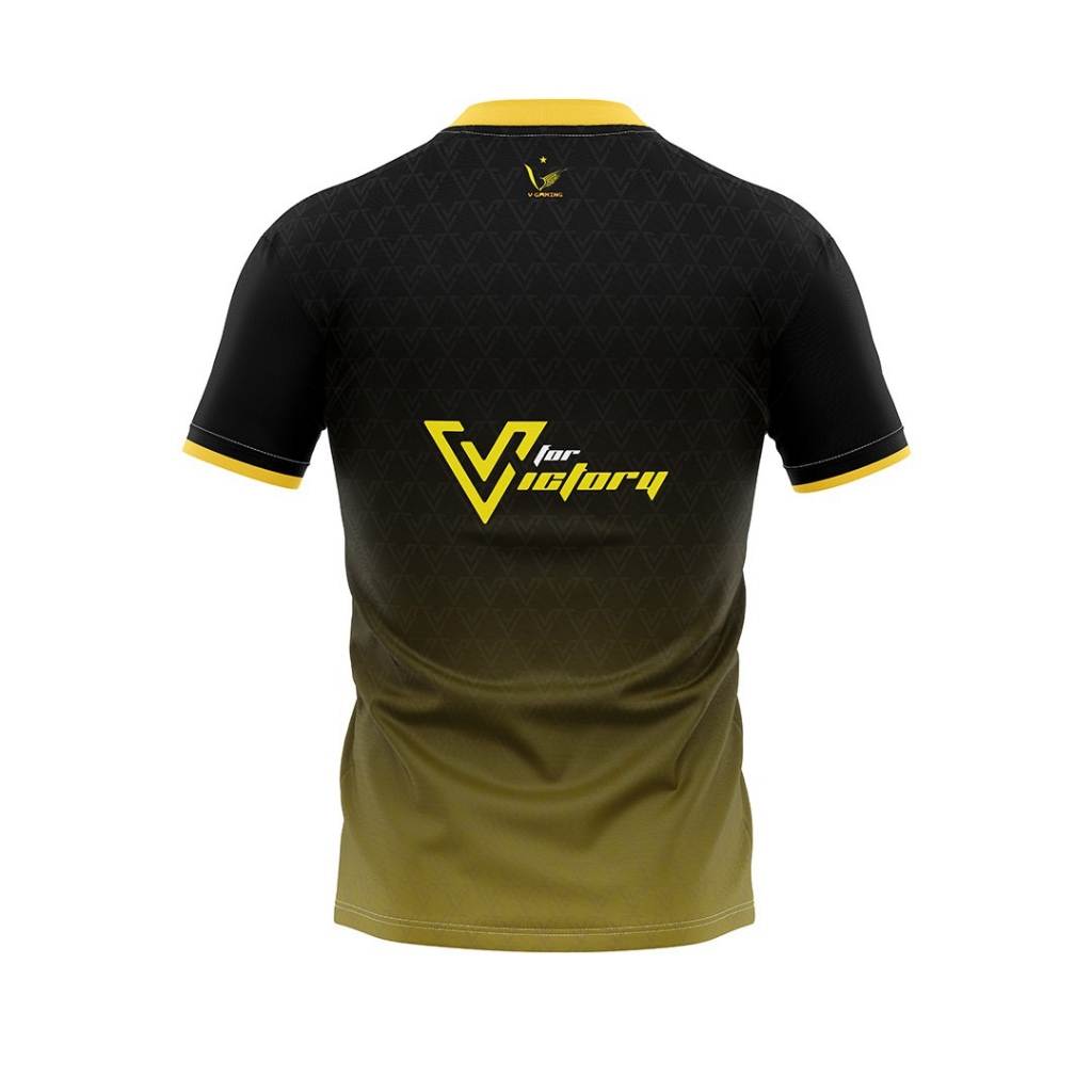 Áo thun đội tuyển V Gaming siêu quậy  Cổ chữ V