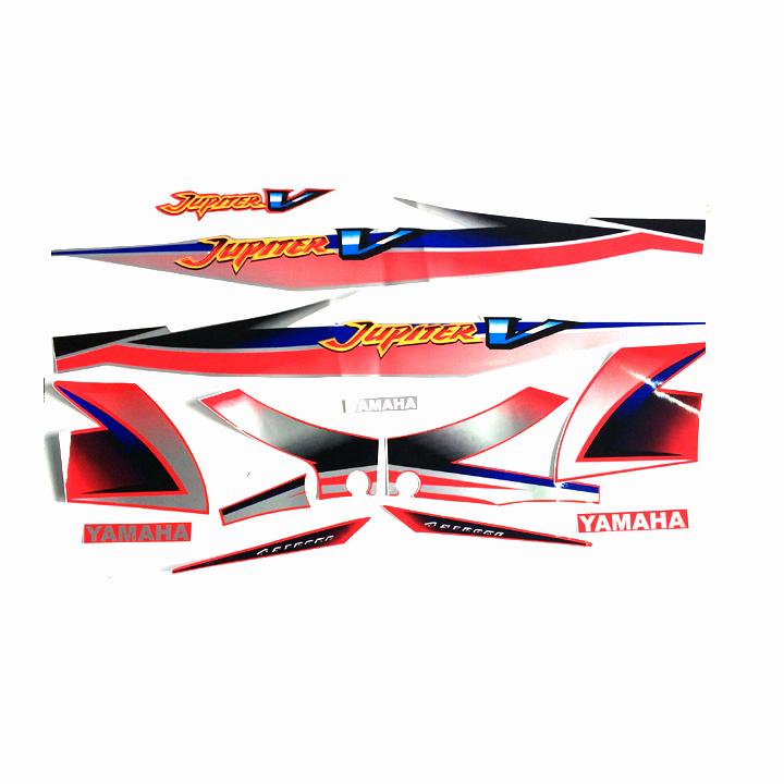 Bộ tem xe Jupiter V đời 2003 nhiều màu lựa chọn cho decal dán xe máy