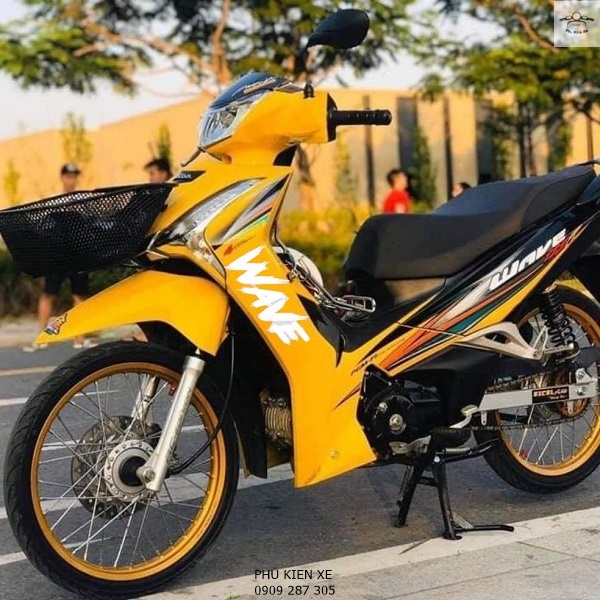 Tem Dán Wave Siêu Đẹp Cho Xe Máy