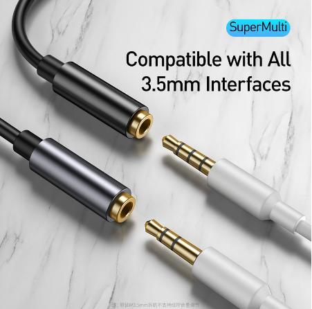 Cáp Âm Thanh Type-C To Jack AUX 3.5 Mm - Thương Hiệu Baseus