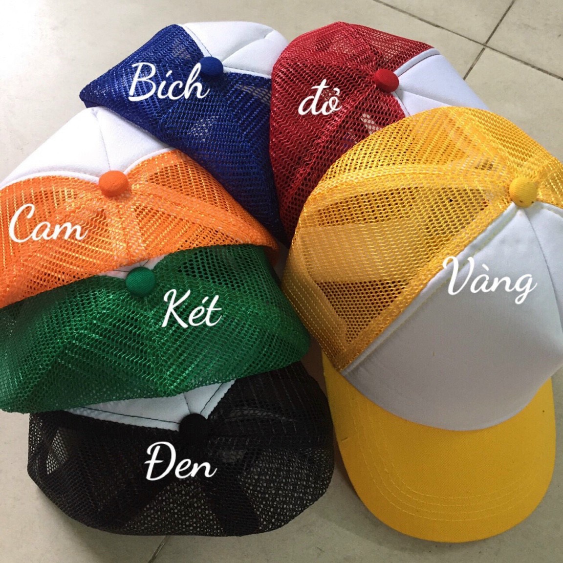 Nón Kết,Nón Lưỡi Trai In Theo Yêu Cầu