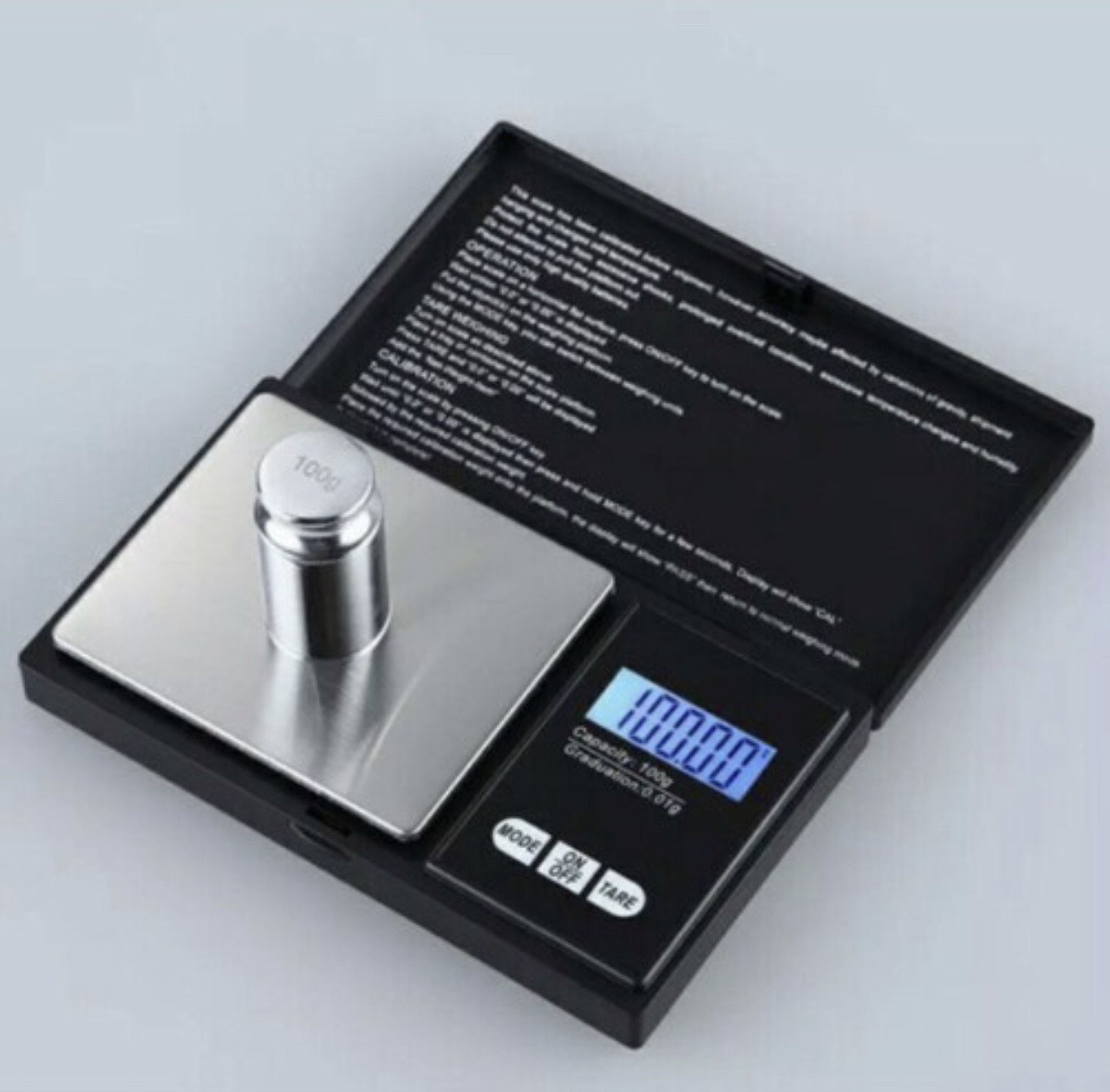 Cân tiểu ly 200g - 0.01g cân mini, cân hộp.