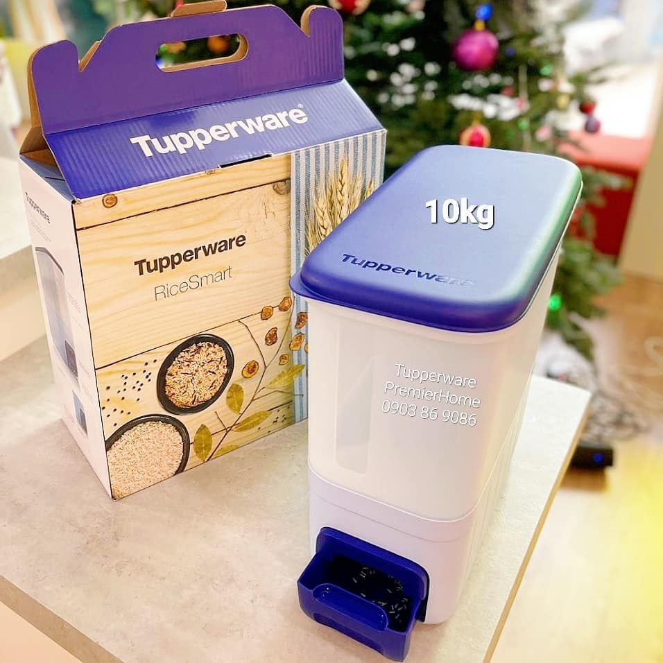 Thùng Gạo Tupperware Rice Smart Tokyo 10kg