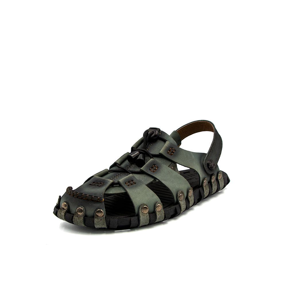 SIÊU SALE 6.6 | Giảm 30% đơn 199k - Sandal Rọ Nam Da Bò Thật Tomoyo TMS10108