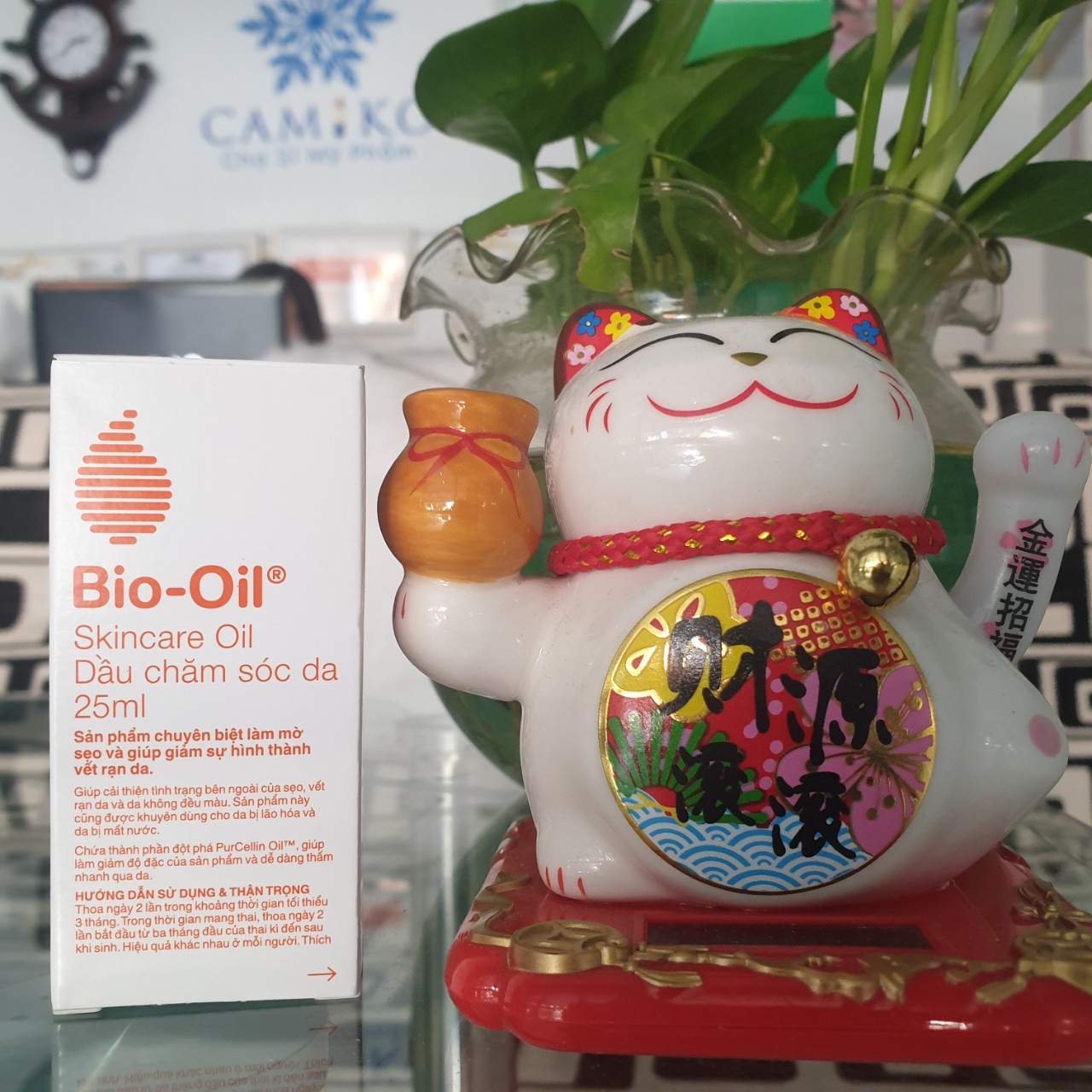 (Quà) Bio oil 25ml dầu dưỡng da giảm rạn ngừa thâm mờ sẹo