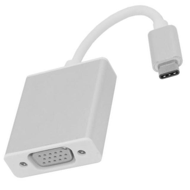 Cáp chuyển Type-C ra VGa, Type-C to VGA, USB C ra VGA (cổng cái)