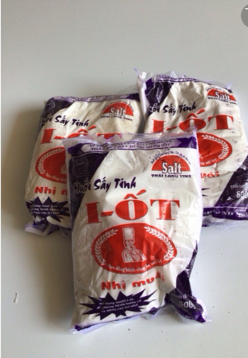 Muối Tinh Sấy IOt Gói 1Kg