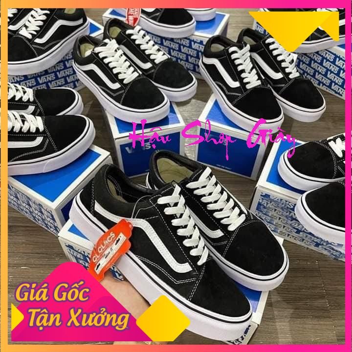 GIÀY VANS OLD VAULT SKOOL ĐEN (Full box + bill)