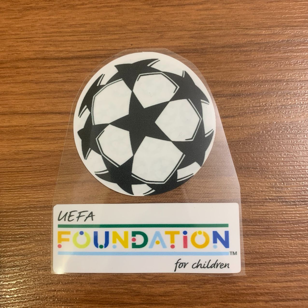 Logo Patch Tay Bóng Đá Chuẩn Thi Đấu - C1, EPL, Ligue 1 , WC 2022 ....