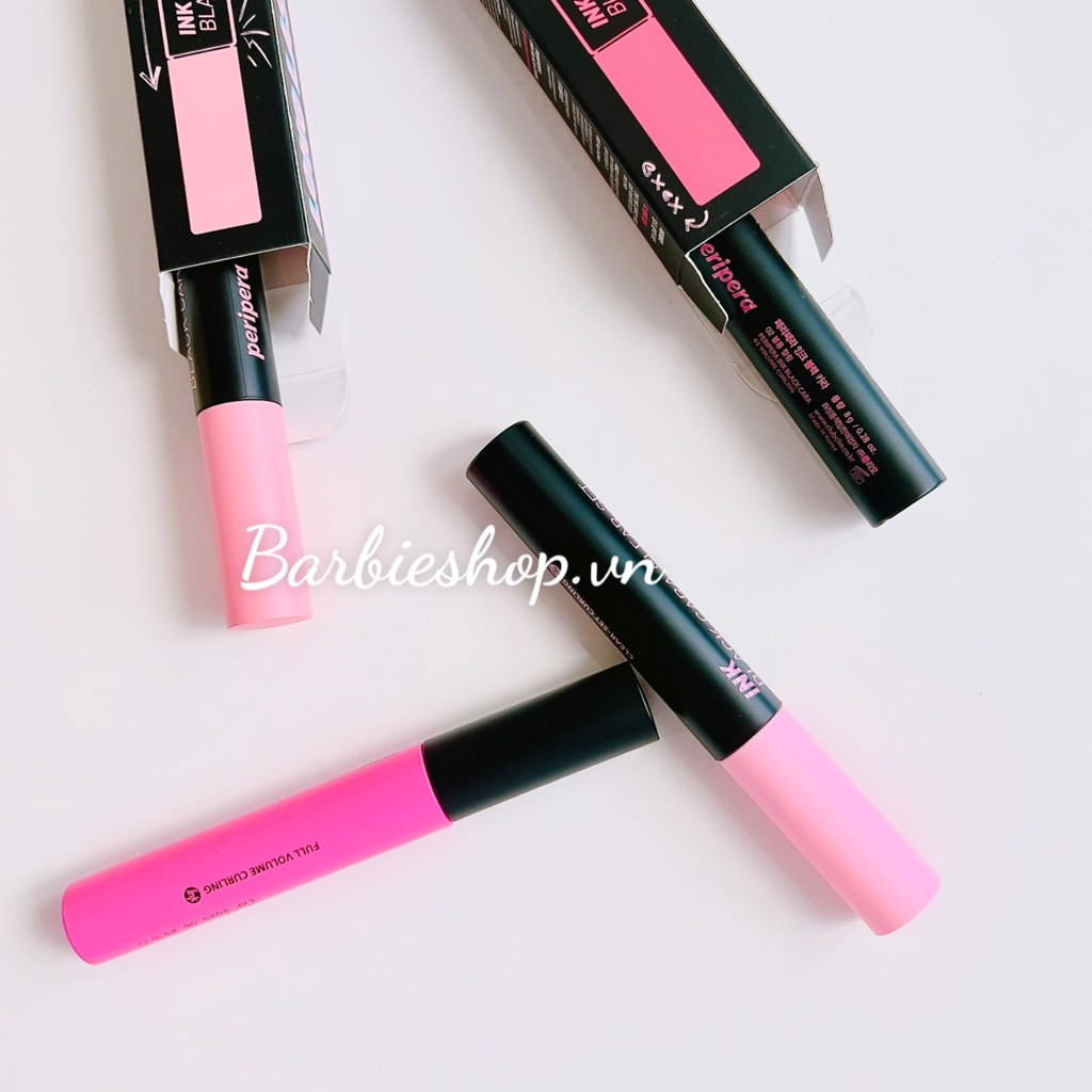[Chuốt Mi] Mascara Peripera Ink Black Cara 8g Đủ Màu [01 - 02 - 03 - 04]