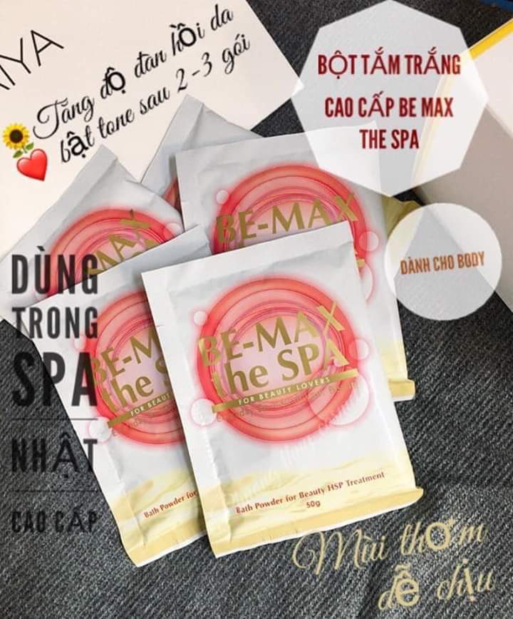 Bột Tắm Trắng Da BeMax The Spa 50gr