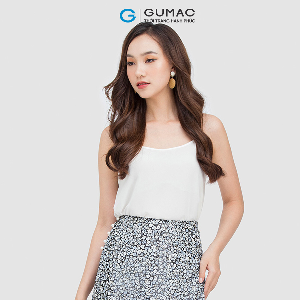 [15 - 17.5 | TẶNG QUÀ đơn từ 499K] Áo 2 dây cơ bản GUMAC AC06029