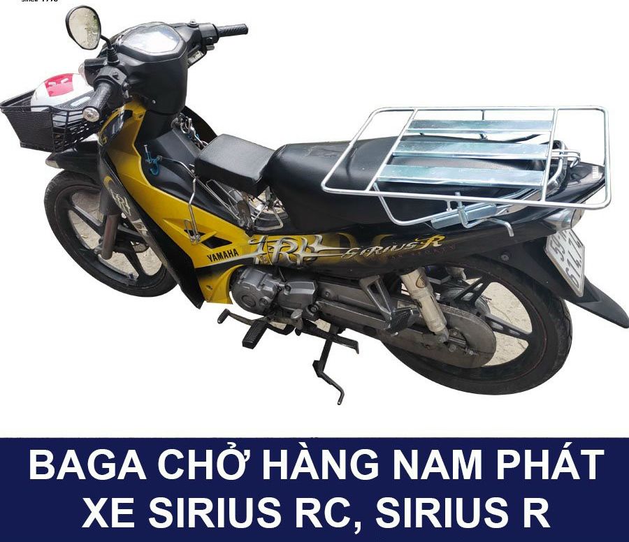 Baga chở hàng thồ sống gắn xe sirius rc sirius r