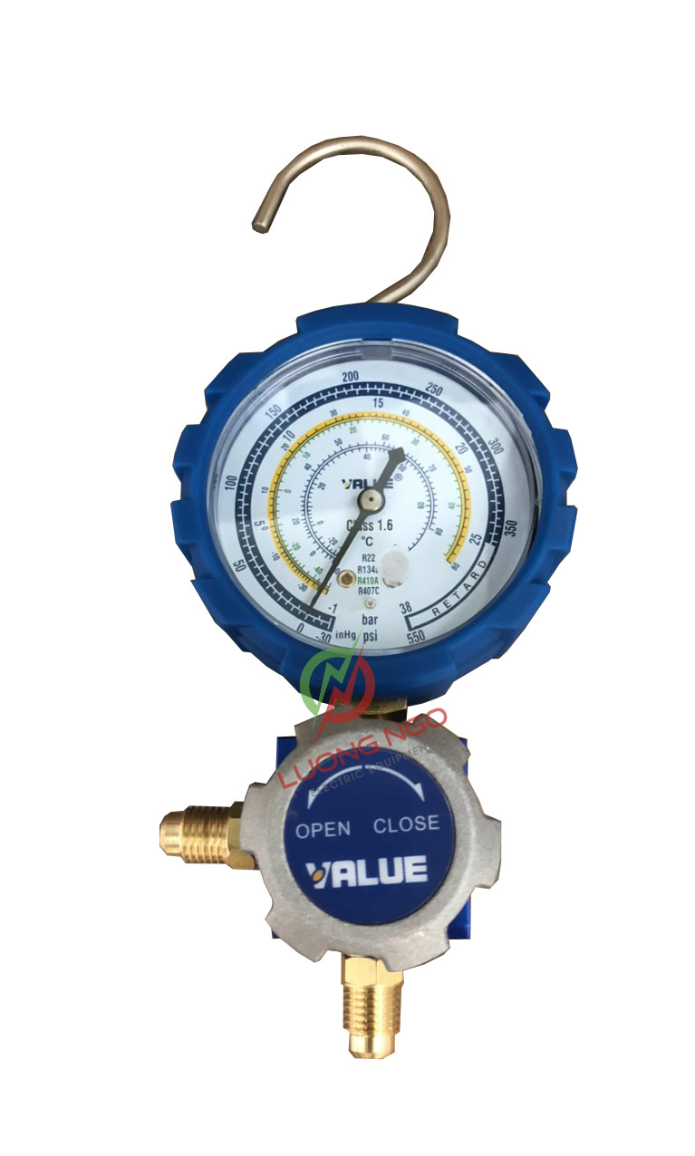 Đồng hồ đo gas đơn hạ áp value