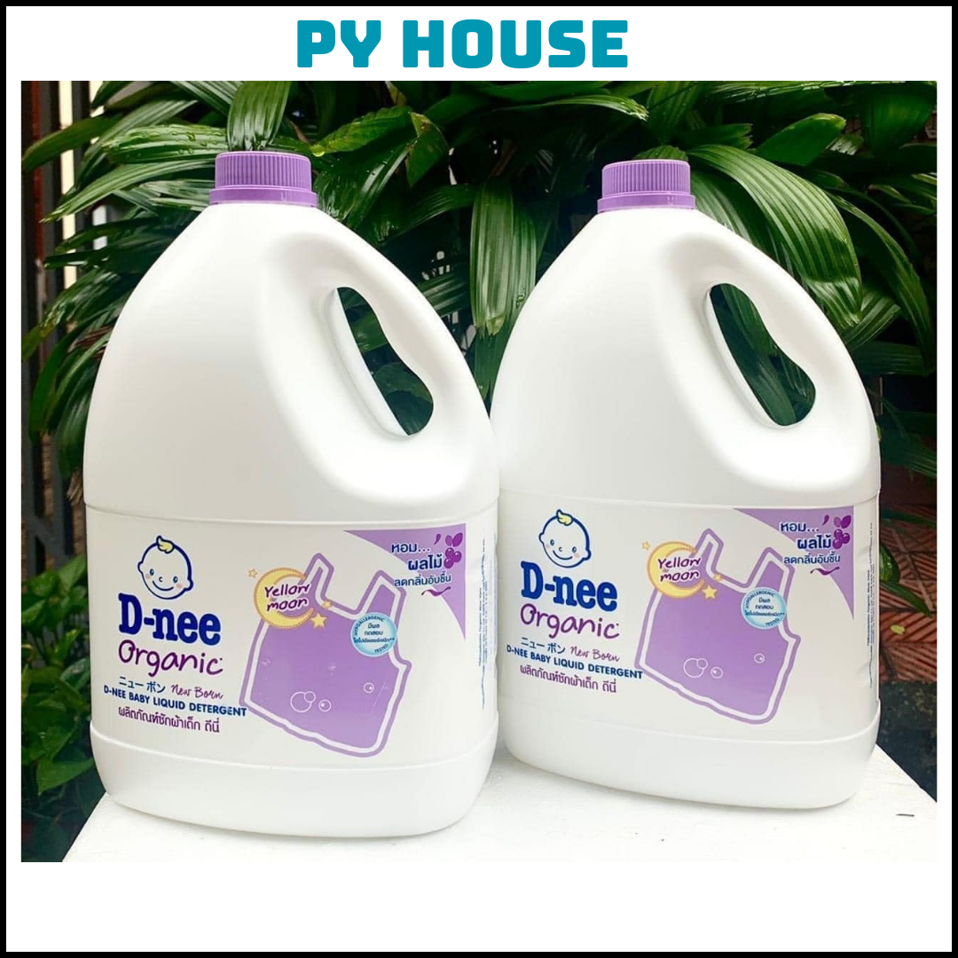 [TEM ĐẠI THỊNH] NƯỚC GIẶT XẢ 2 IN 1 DNEE THÁI LAN 3000ML Màu Tím