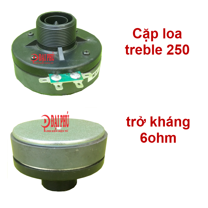 [HCM]Loa treble kèn 250 6ohm treble 250 6ohm chuyên cho loa kéo (1 cặp)
