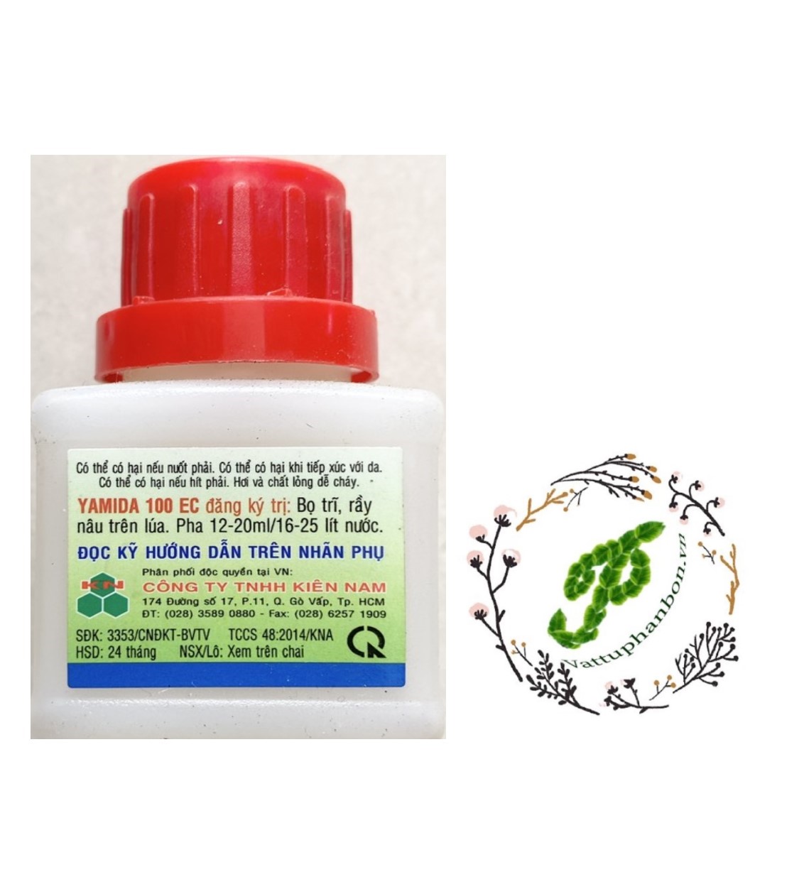 Yamida 100EC Bọ trĩ, rầy nâu - #145B# 20ml