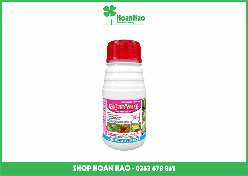 Nhện Đỏ Thái 240ml - Thuốc trừ Nhện đỏ, nhện vàng, nhện trắng